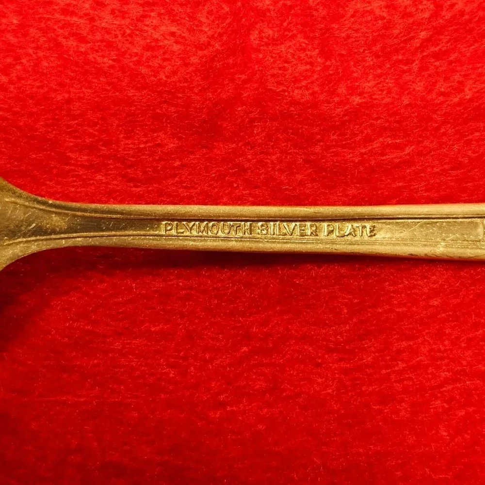 Plymouth‎ Silver Plate Cocktail Fork 1938 Jewel Pattern 5.75